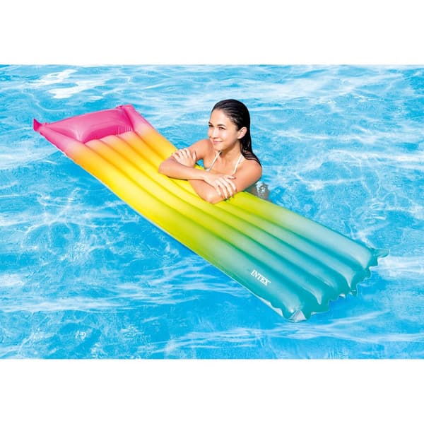 Intex 58721EU Rainbow luftmadras 183x69 cm
