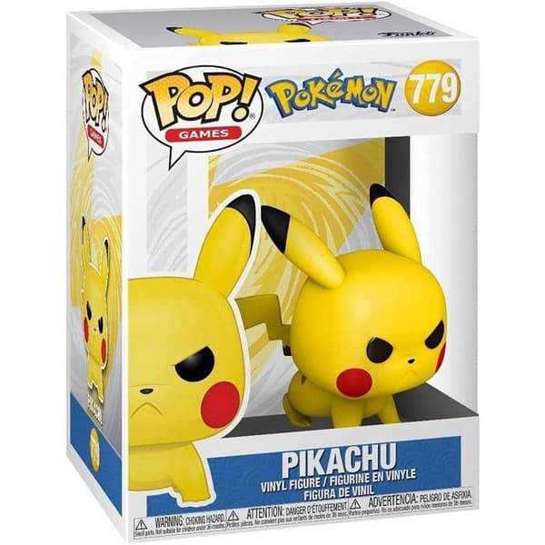 Funko Pop! Figur - Pokémon Pikachu i attackposition - Vinyl