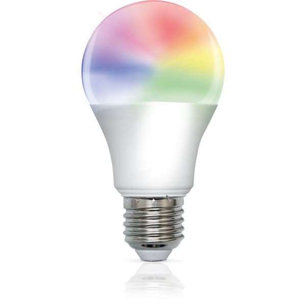 Tilsluttet LED-pære - DELTA DORE - Easy Bulb - E27 - 8W - Farve & Hvid