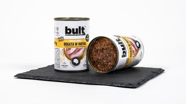 BULT Rig på kalkun - vådfoder til hunde - 400 g