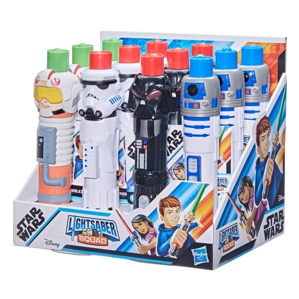 Star Wars Lightsaber Squad -sarjan eri versiot