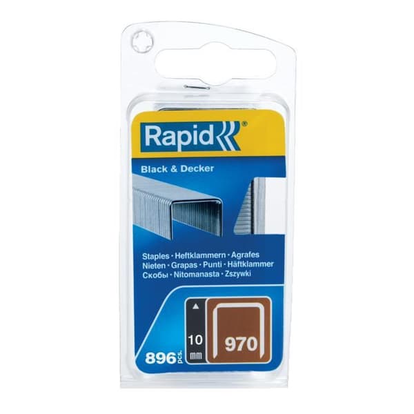 RAPID Sinkityt niitit - Litteä lanka - Nro 970/10 mm