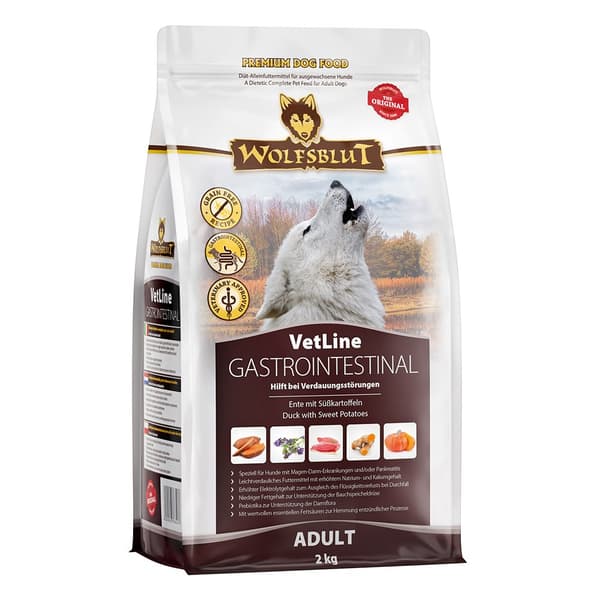 WOLFSBLUT VetLine Gastrointestinal And - tørfoder til hunde - 2 kg