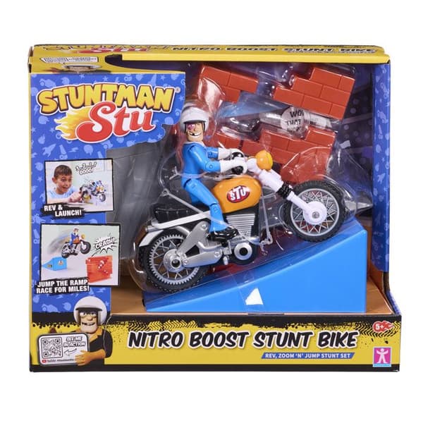 Nitro Boost Motorcykel - BANDAI - Stuntman-spel - COSS8201