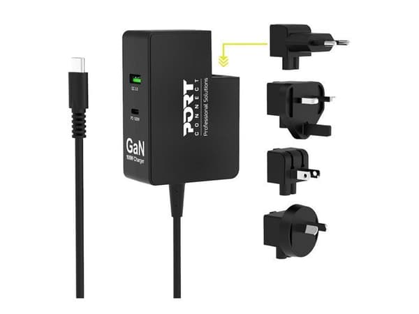 PORT Strømadapterstik - USB, 24-bens USB-C - 100 watt