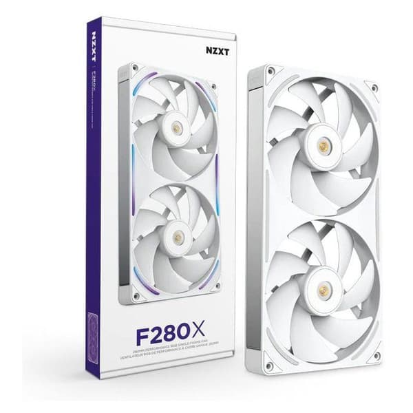 PC-blæser - NZXT - F280X Core Single Frame (RF-U28PN-W1) - Ø 280 mm