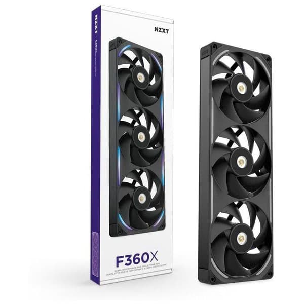 NZXT F360X Core Single Frame PC-blæser (RF-U36PN-B1) - Ø 360 mm