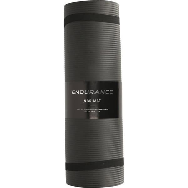Joogamatto - ENDURANCE - 4 mm - Musta