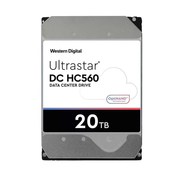 WESTERN DIGITAL HÅRDDISK ULTRASTAR 20TB SAS 0F38652
