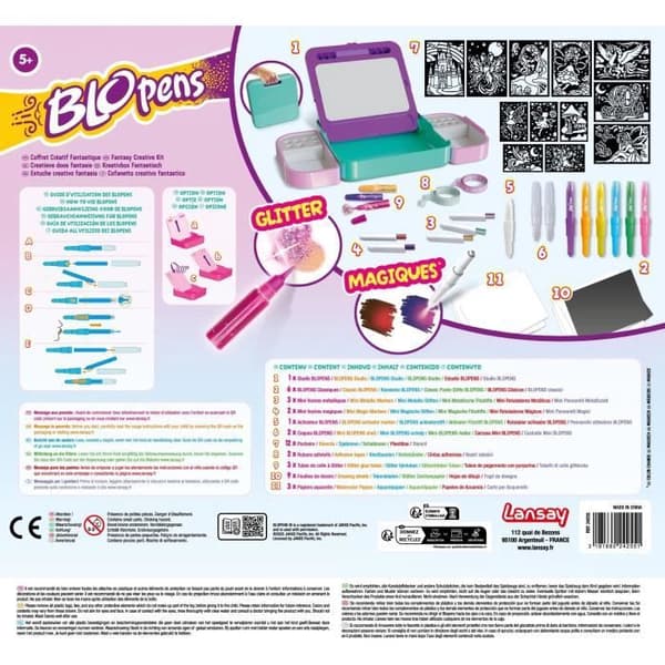 Blopens - LANSAY - Upea luova setti - 5-vuotiaille