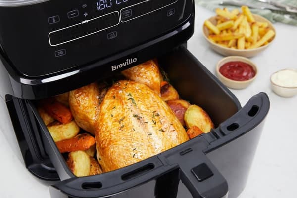 Breville VDF133X Oljefri Ångfritös