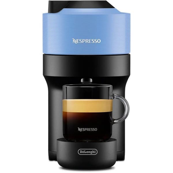 Kapselkaffemaskine - DELONGHI - ENV90.A - Nespresso Vertuo Pop - Blå