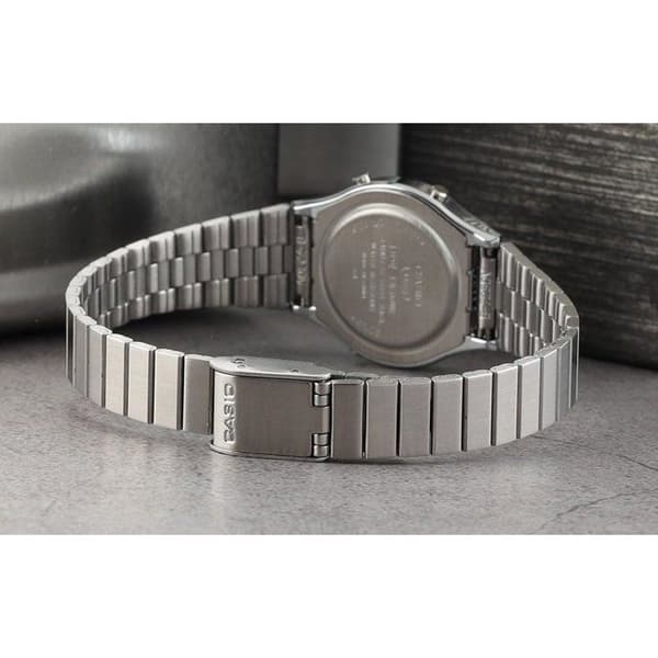 Ur - CASIO - LA700WE - Unisex - Hvid - Kvarts - Digital
