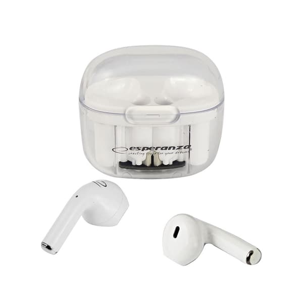 Esperanza EH237W Bluetooth In-Ear Hovedtelefoner TWS Hvide