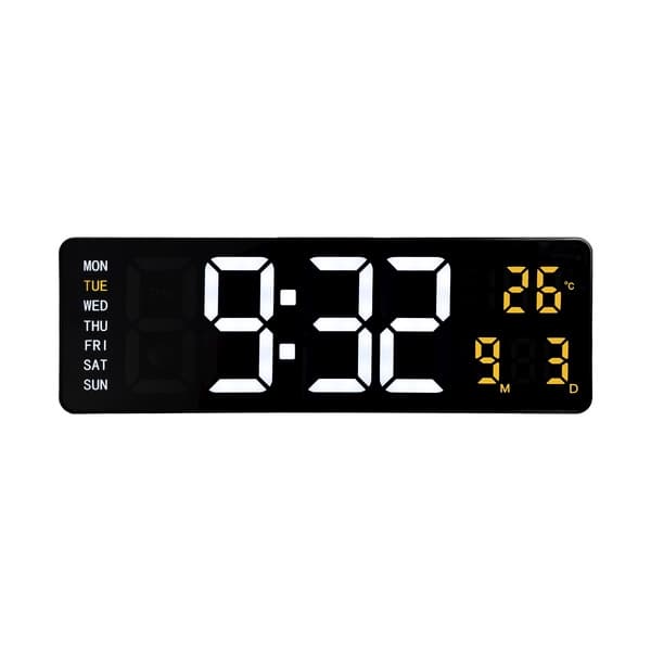 NeXtime NE-3322 Väggklocka Super Digi 38,8x12,9 cm