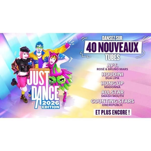Just Dance 2026 - Nintendo Switch-spil - Kode i en æske