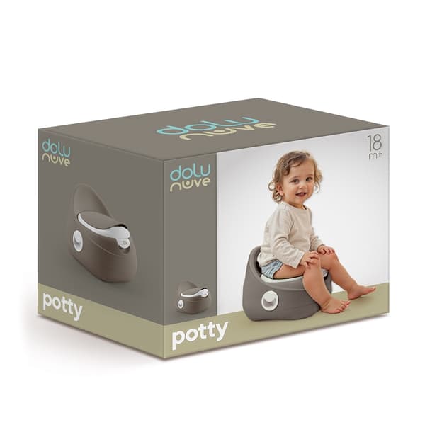 Dolu My Size Potty Stone Grå Barntoalett