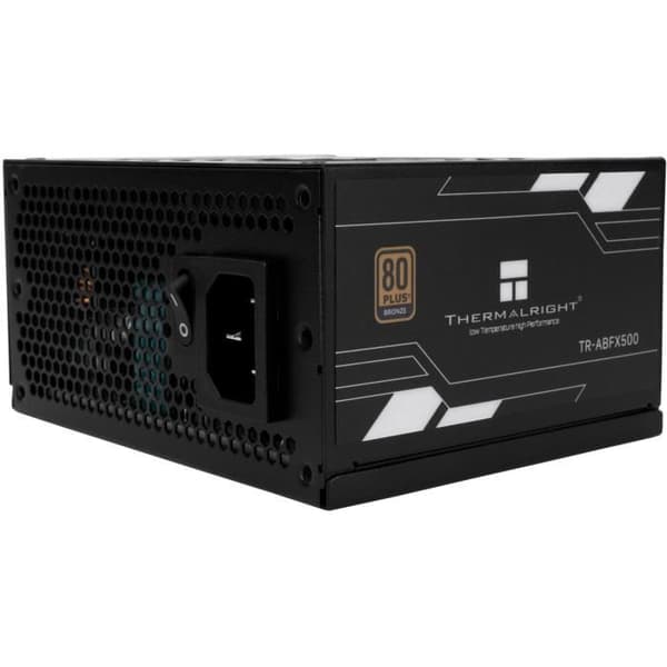 Ei-modulaarinen PC-virtalähde - THERMALRIGHT ABFX 500 - 80+ pronssi - musta