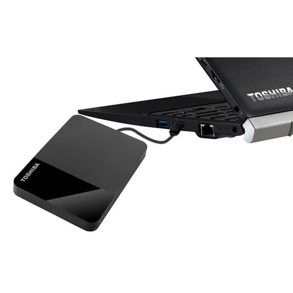 Ekstern harddisk - TOSHIBA - Canvio Ready - 2.5 - 2 TB - USB 3.0 - Sort