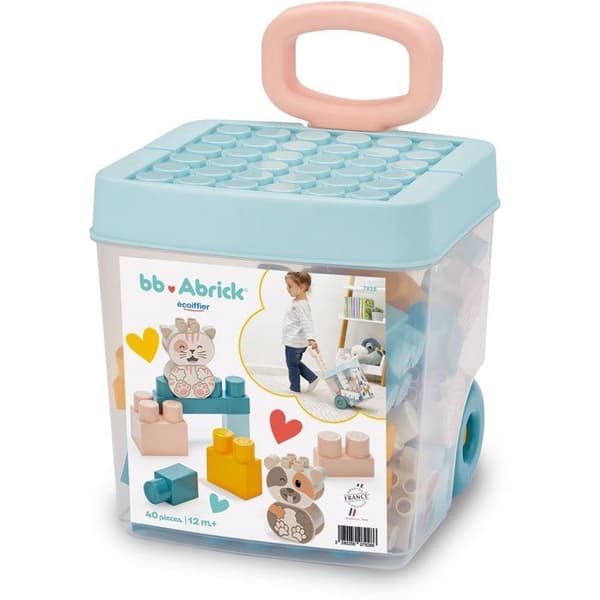 Rolly Bricks - BB Abrick - ECOIFFIER - 40 stykker - Fra 12 måneder