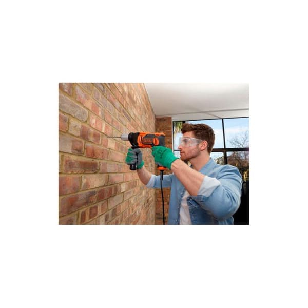Borehammer - BLACK & DECKER - BEH850K - Elektrisk - 2 hastigheder - 850W