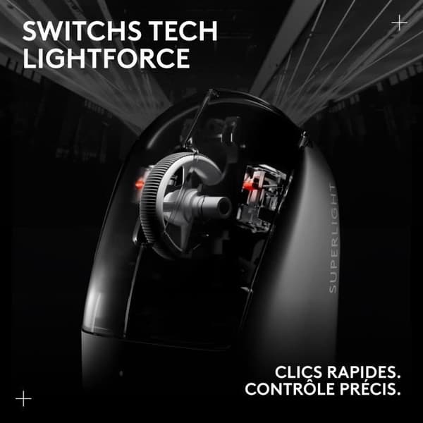 Pelihiiri - Langaton - Logitech G-Pro X Superlight 2 Lightspeed - Musta