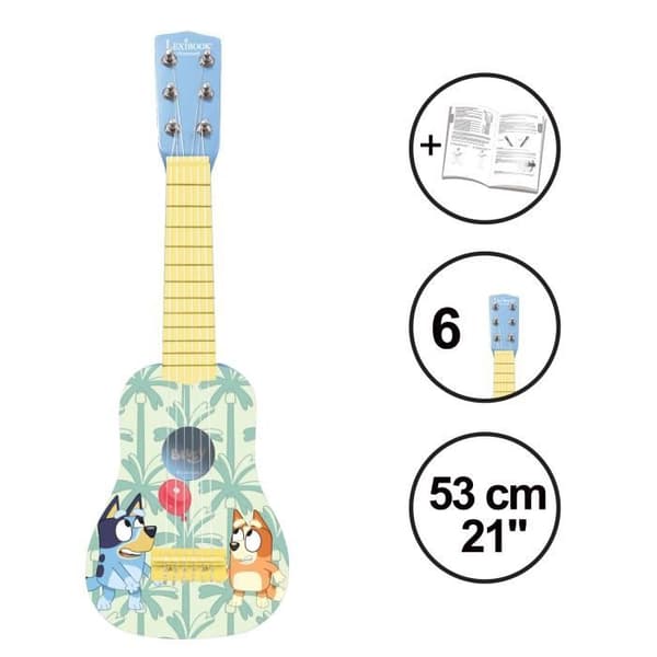 Min første Bluey træguitar - 53 cm