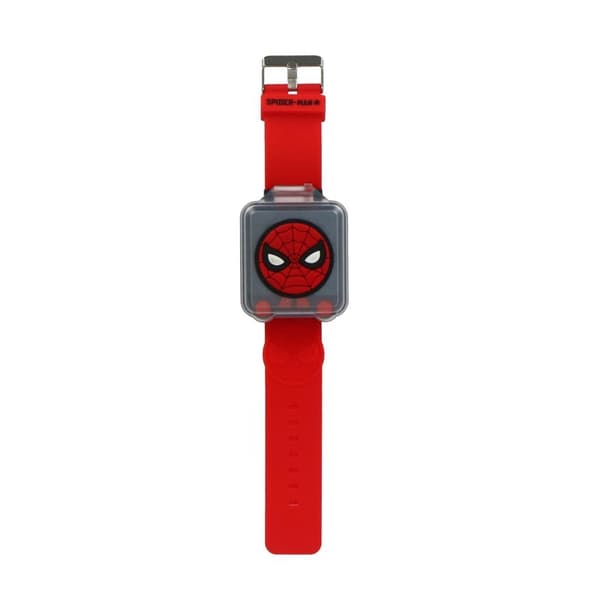 Spiderman Leg og Lær Ur Rød/Sort