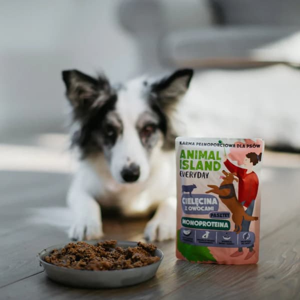 ANIMAL ISLAND Everyday Monoprotein Kalvefoder - vådfoder til hunde - 300 g