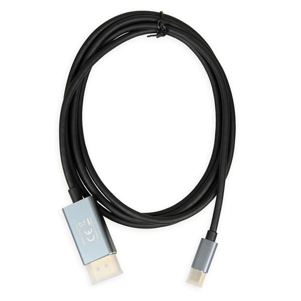 iBox ITVCDP4K videokabeladapter 1,8 m USB Typ-C DisplayPort Svart