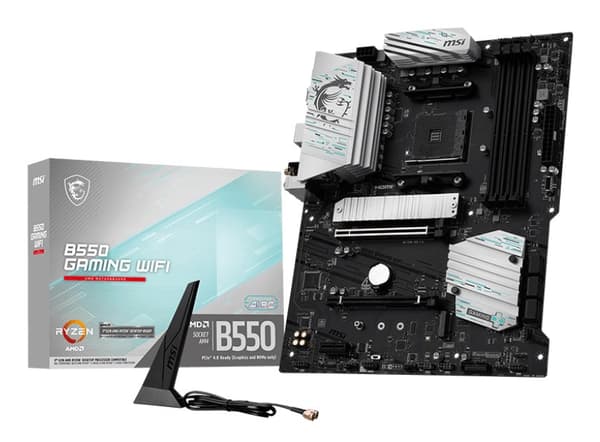 MSI B550 GAMING WIFI-moderkort AMD B550 Socket AM4 ATX
