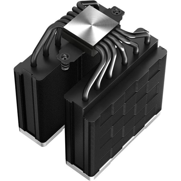 DEEPCOOL AK620 Zero Dark (svart) - CPU-kylare - 2x120mm