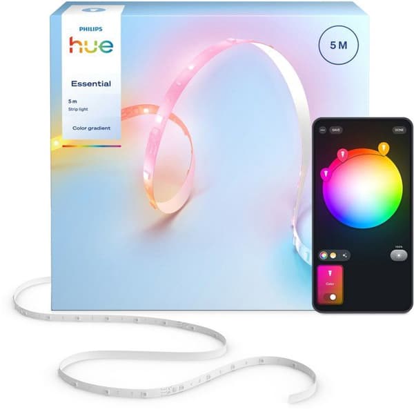 Philips Hue Essential LED-strip - 5m - Röststyrning