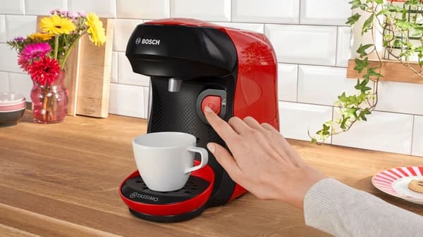 Kaffemaskine Bosch Tassimo rød | CDON