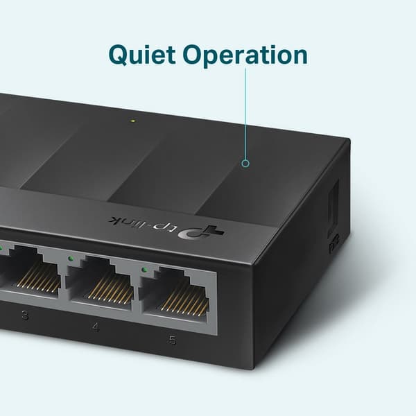 TP-Link 5-ports 10/100/1000 Mbps desktop netværksswitch