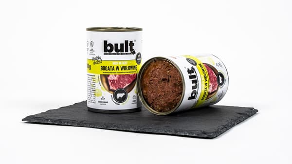 BULT Rik på nötkött - våtfoder för hundar - 400 g
