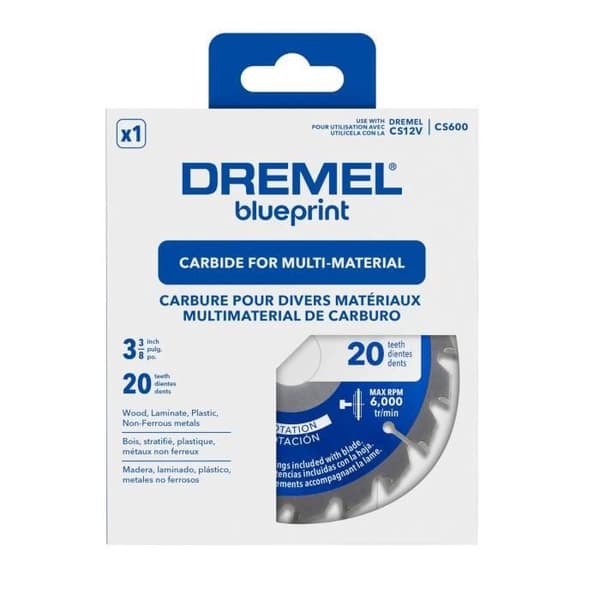 Savklinge til flere materialer til CS600 rundsav - DREMEL Blueprint
