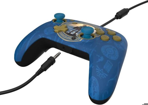 Gamepad - Nintendo - Zelda - Kablet - Limited Edition - Blå