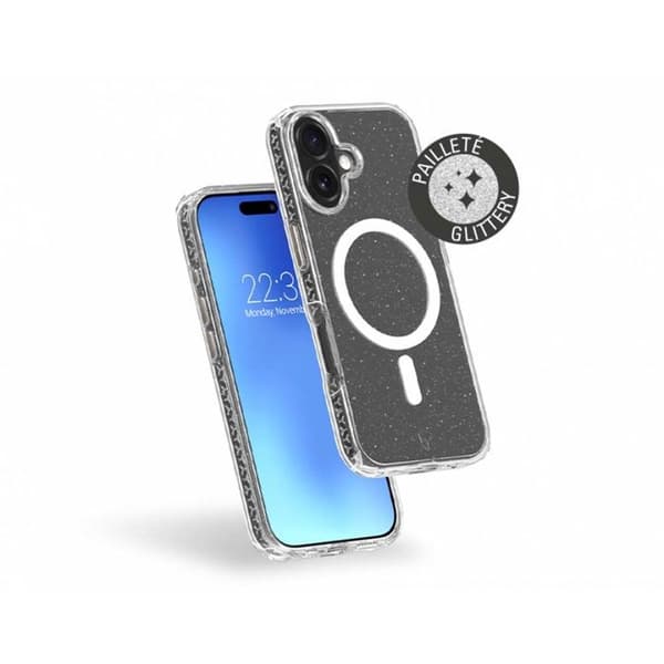 FC Air Xtrem MagSafe-skal - iPhone 17 - Återvunnet - Glitter