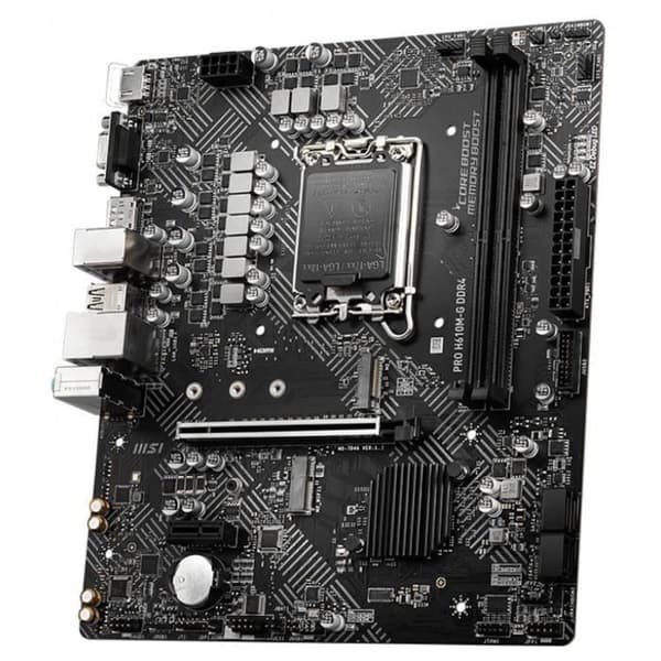 MSI - PRO H610M-G DDR4 - Emolevy - Socket LGA 1700 - Piirisarja Intel H610