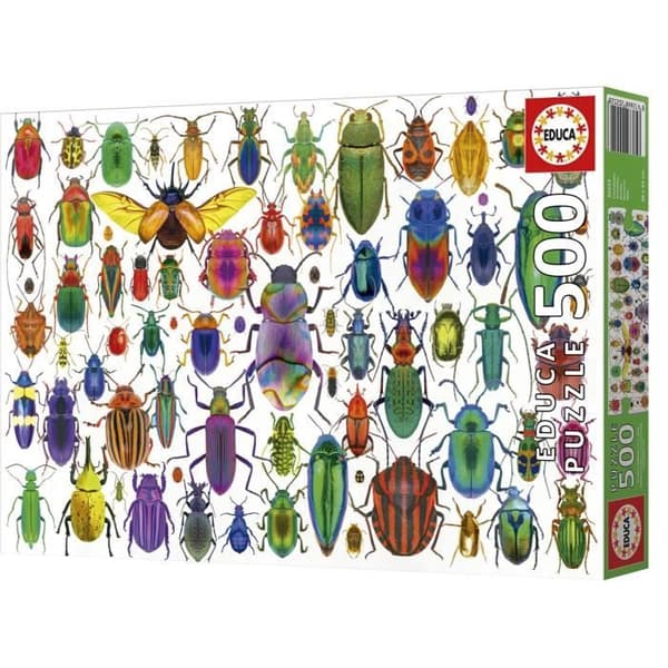 Palapeli - EDUCA - Skarabeetit - 500 palaa