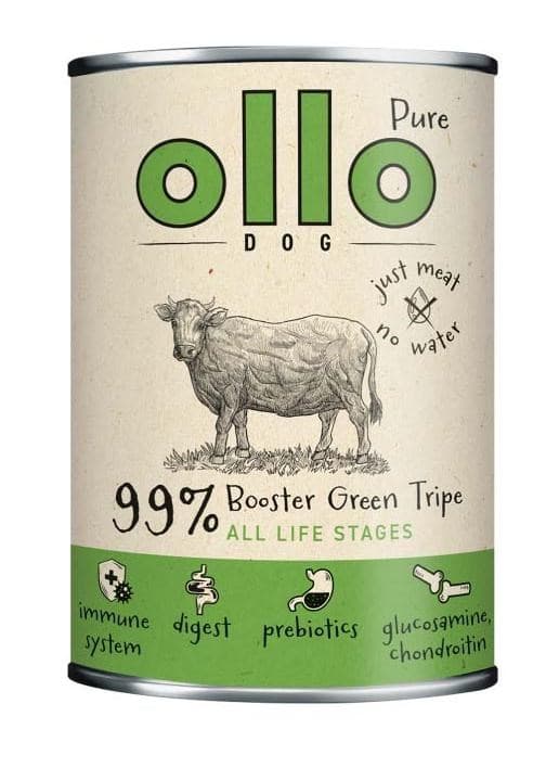 OLLO Booster Digest Grön vom - våtfoder för hundar - 400 g