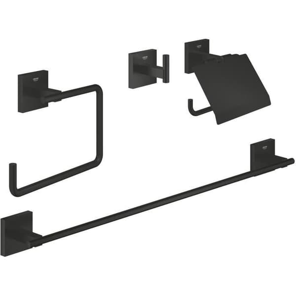 4-i-1 tillbehörsset - GROHE - 411152430 - Start Cube - Mattsvart