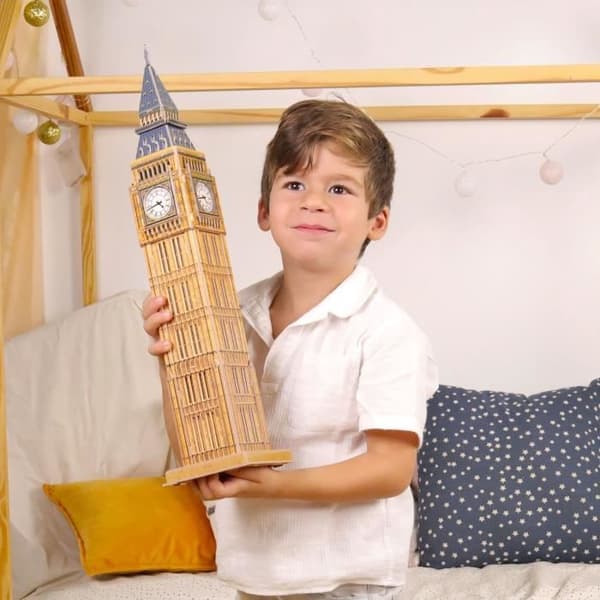 3D-pussel - Big Ben - Byggspel - EXPLORA - 44 bitar - Från 5 år