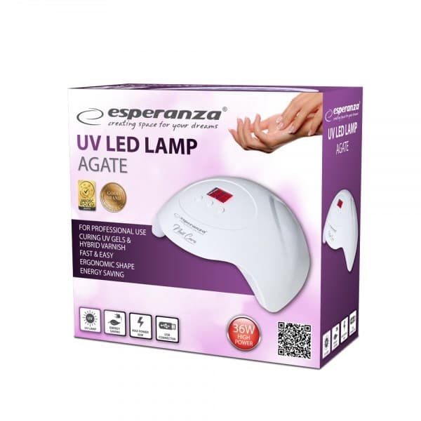 Esperanza EBN010 negletørrer 36 W UV + LED