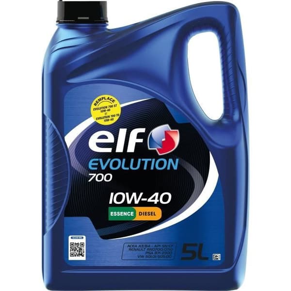 Moottoriöljy - ELF - Evolution 700 10W-40 - 5L