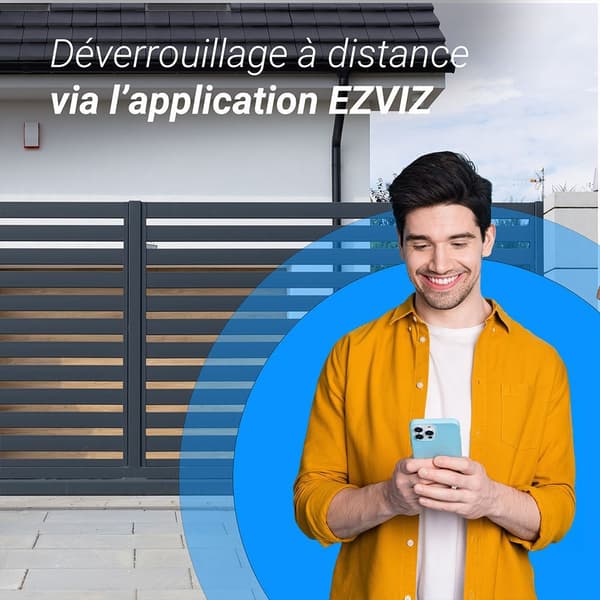Videointercom - EZVIZ - HP7 PRO 4K - 2-tråds - 8" pekskärm