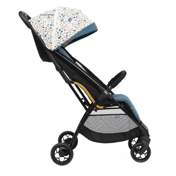 CHICCO Glee Joyful Teal klapvogn - 4 hjul - Blå