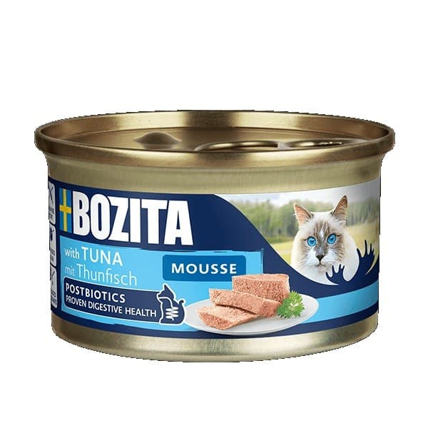 BOZITA Mousse Tun - vådfoder til katte - 85 g