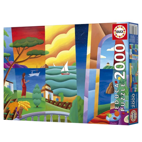 Pussel - EDUCA - Philip Stanton, Penelope Attends - 2000 bitar - 96x68 cm - För vuxna